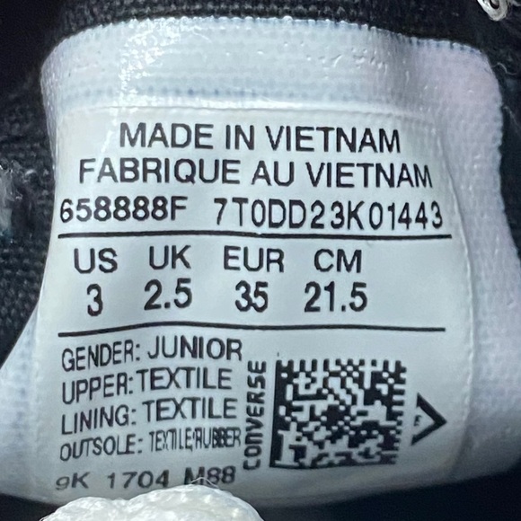 Converse All Star Lo Youth Butterflies Sneakers - Picture 3 of 12